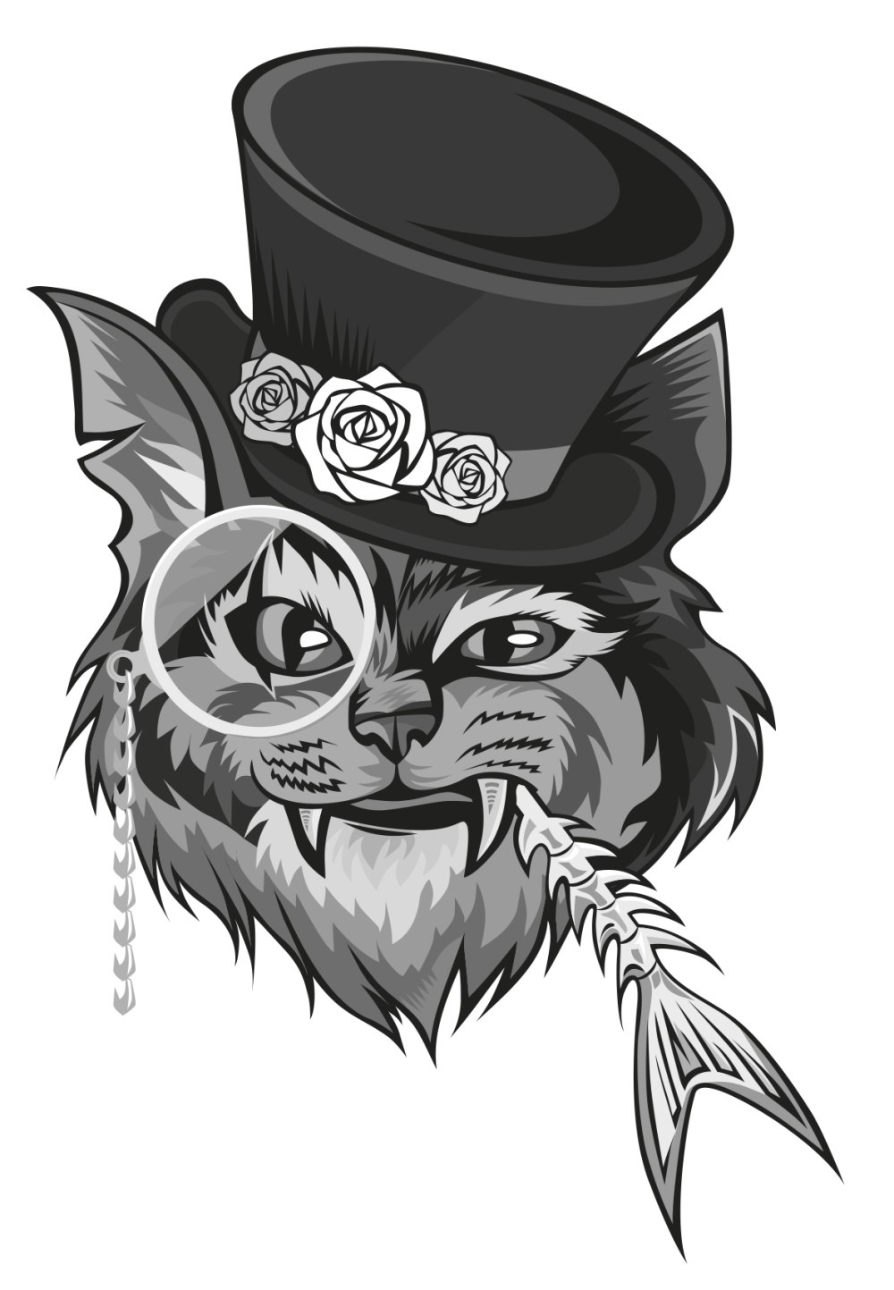 Кот в цилиндре