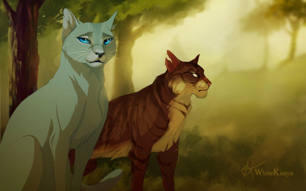 Коты Воители Raven и Scourge