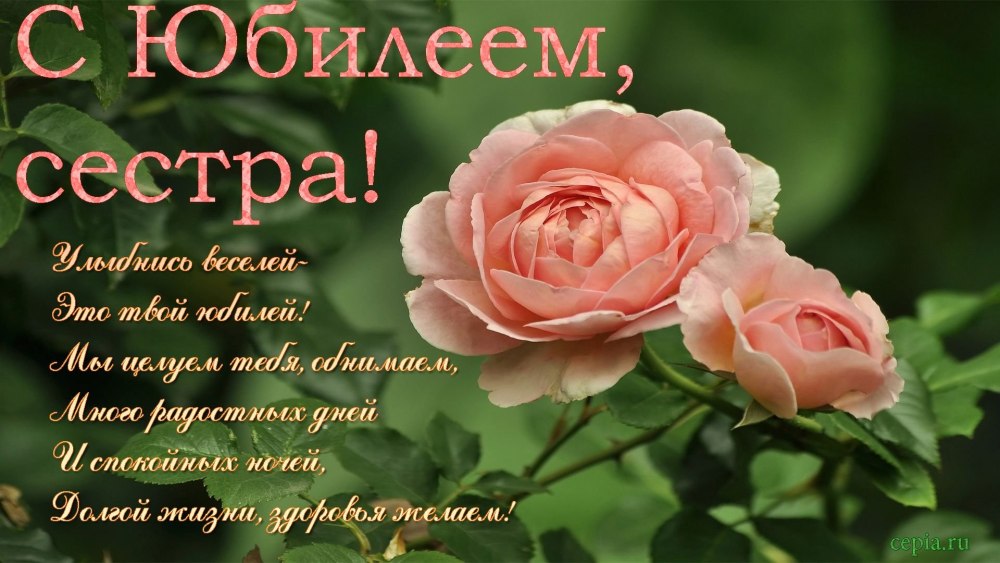 С днём рождения сестрёнка