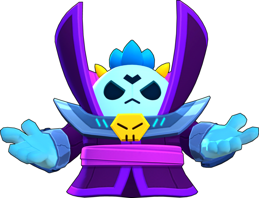 Обои Brawl Stars темный Лорд Спайк