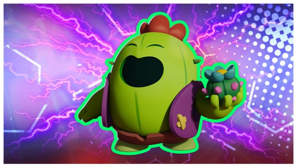 Brawl Stars.Спайк тёмный Лорд Спайк