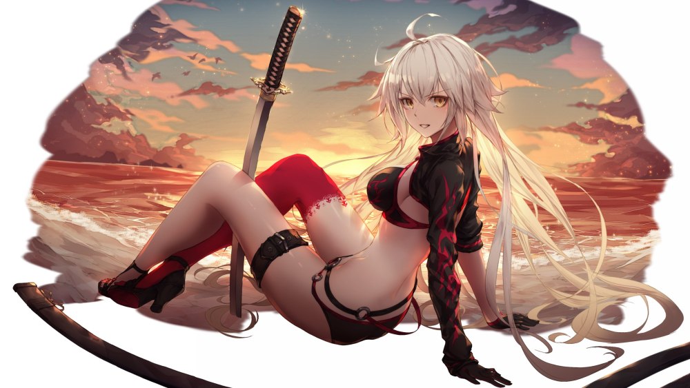 Fate Grand order Жанна Альтер ero