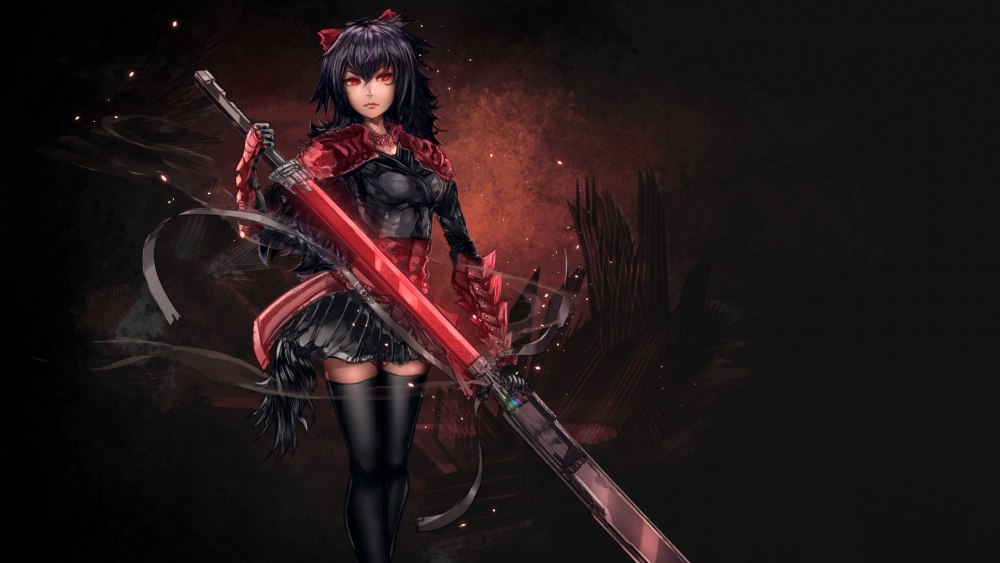 Аниме RWBY 4к