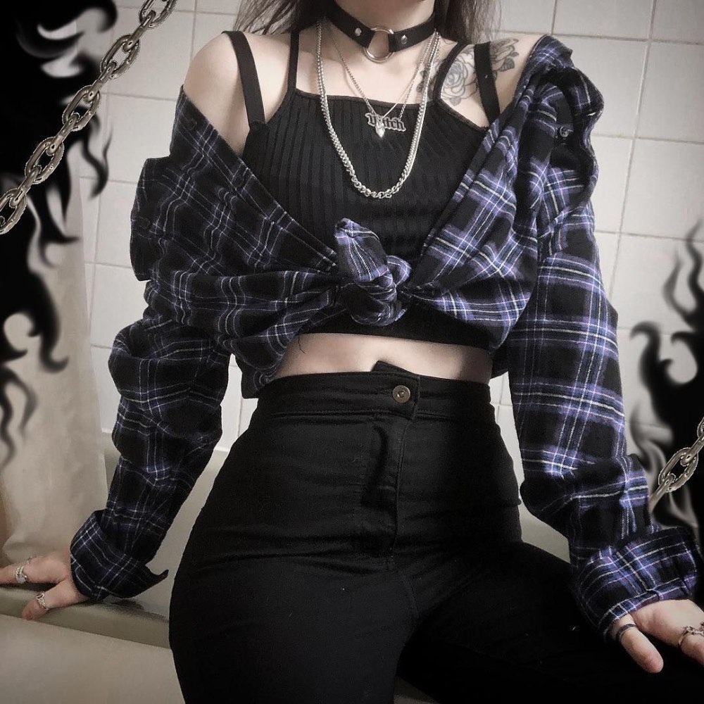 Goth outfit Грандж 2019