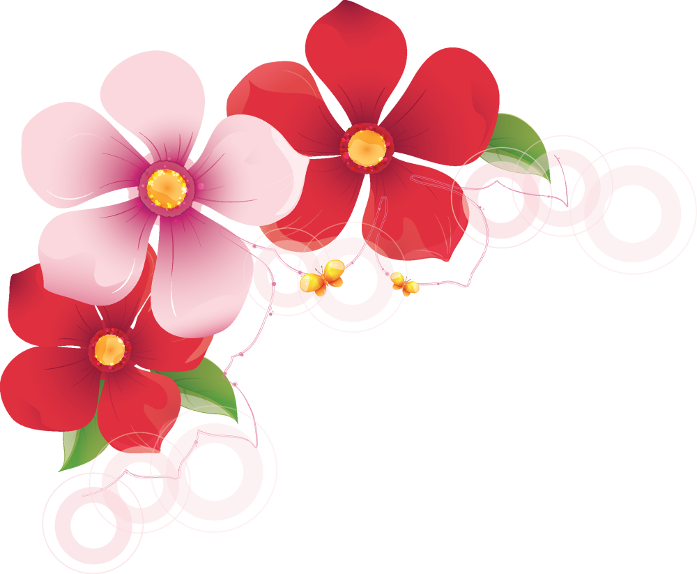 Рамка из цветов