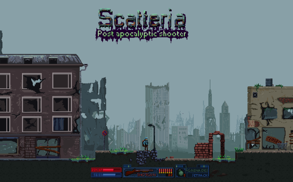 Пиксельная 2d игра
