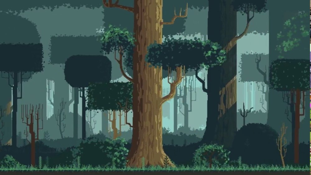 Пиксельные фоны для игр