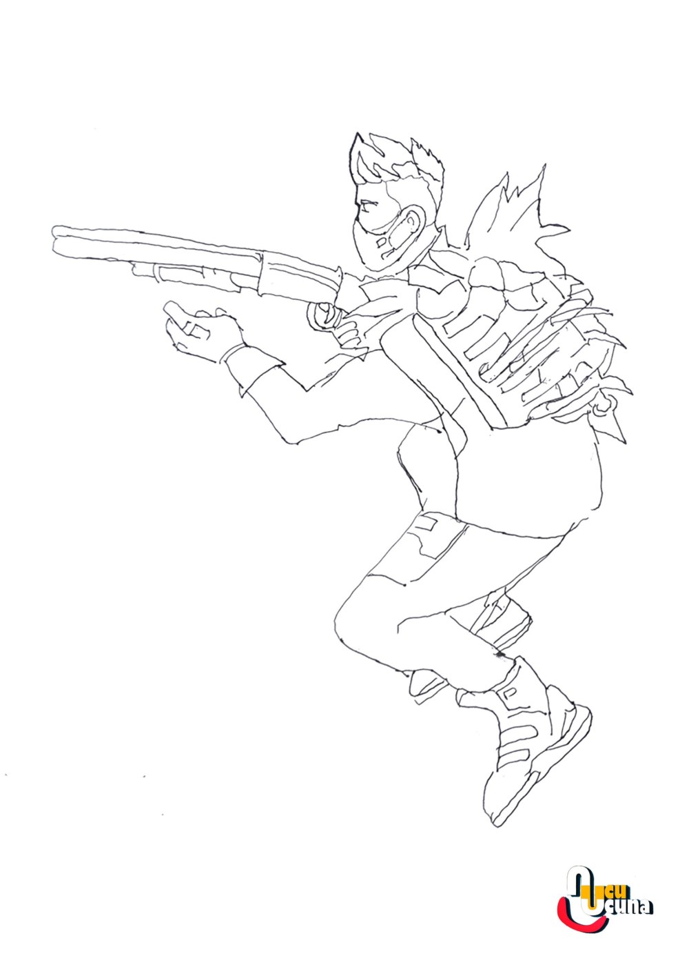 Раскраски Fortnite Battle Royale