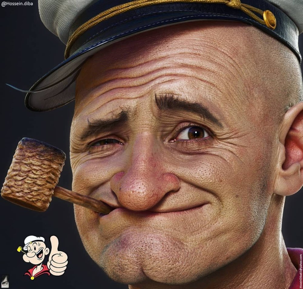Моряк Папай 3d