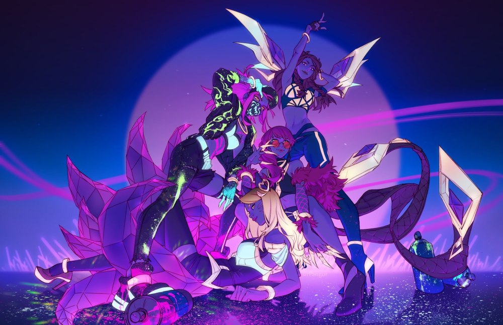 K/da Акали и Эвелин