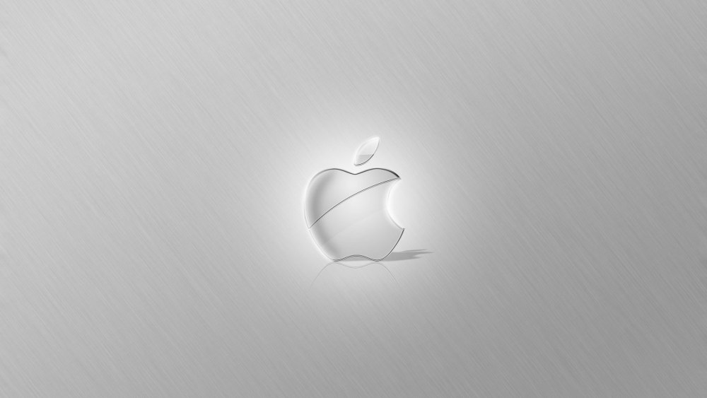 Серый фон Apple