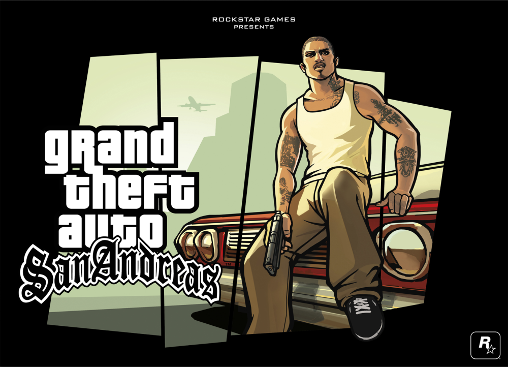 Grand Theft auto sa обложка
