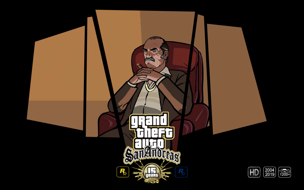 Grand Theft auto San Andreas Постер
