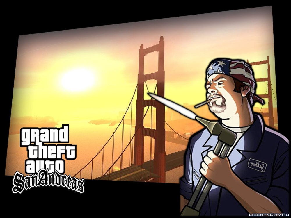 GTA San Andreas загрузочные экраны
