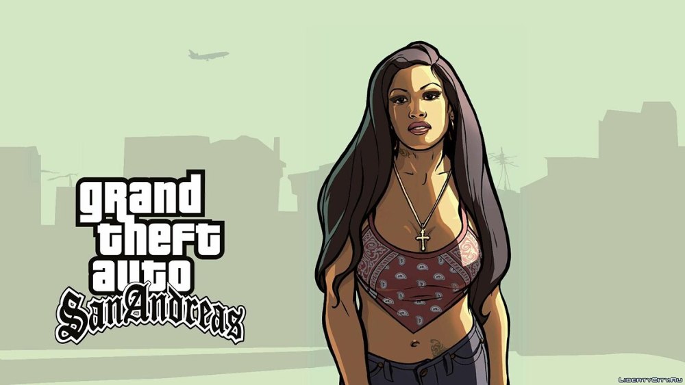 Grand Theft auto San Andreas загрузочные экраны