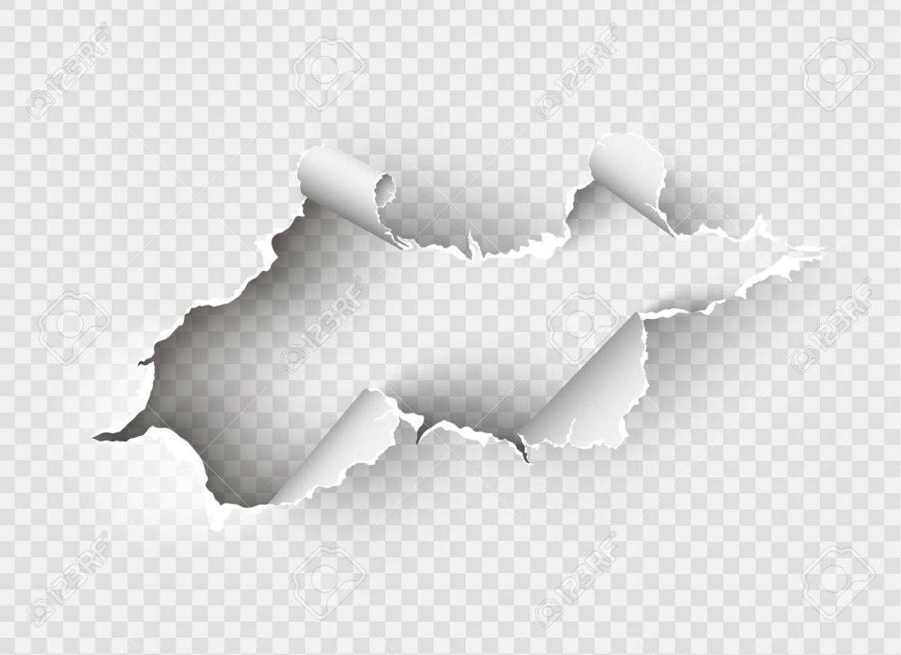 Рваная бумага 3д