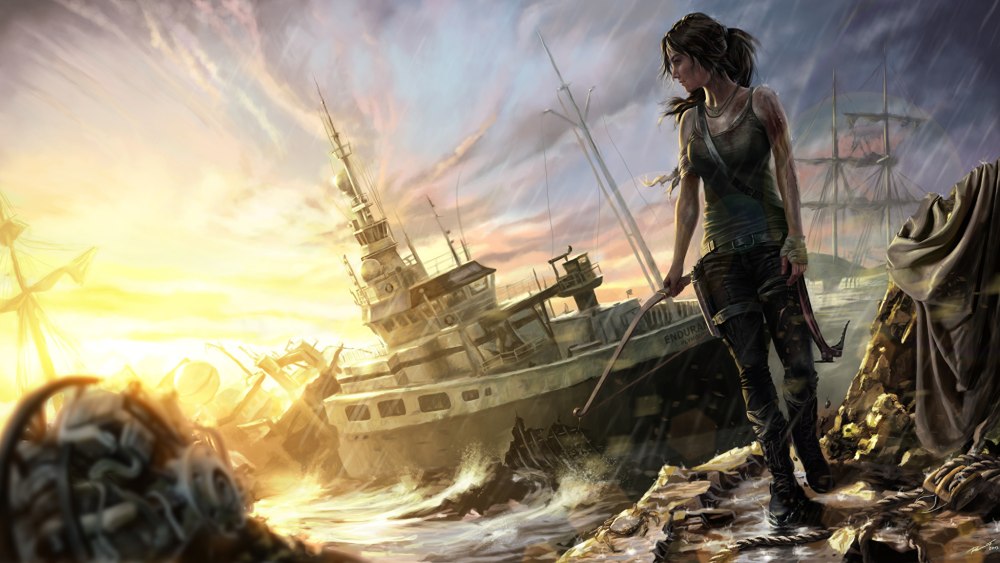 Tomb Raider 2013 научная станция