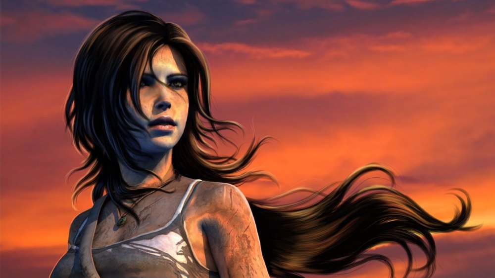 Tomb Raider 2013 Лара Крофт лицо
