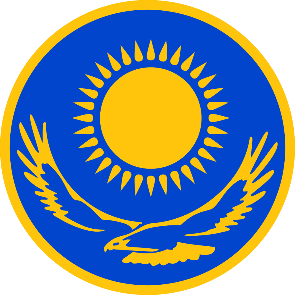 Орёл на флаге Казахстана