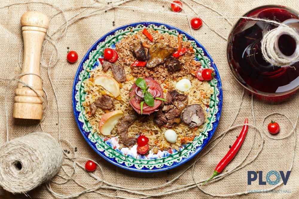 Кафе Чайхана плов в казане