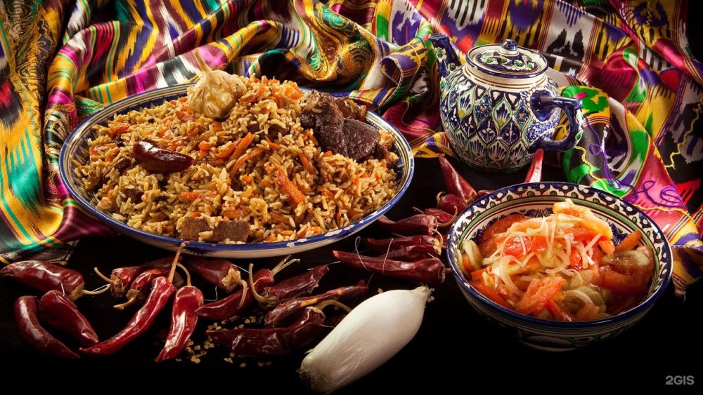 Листовка узбекская кухня