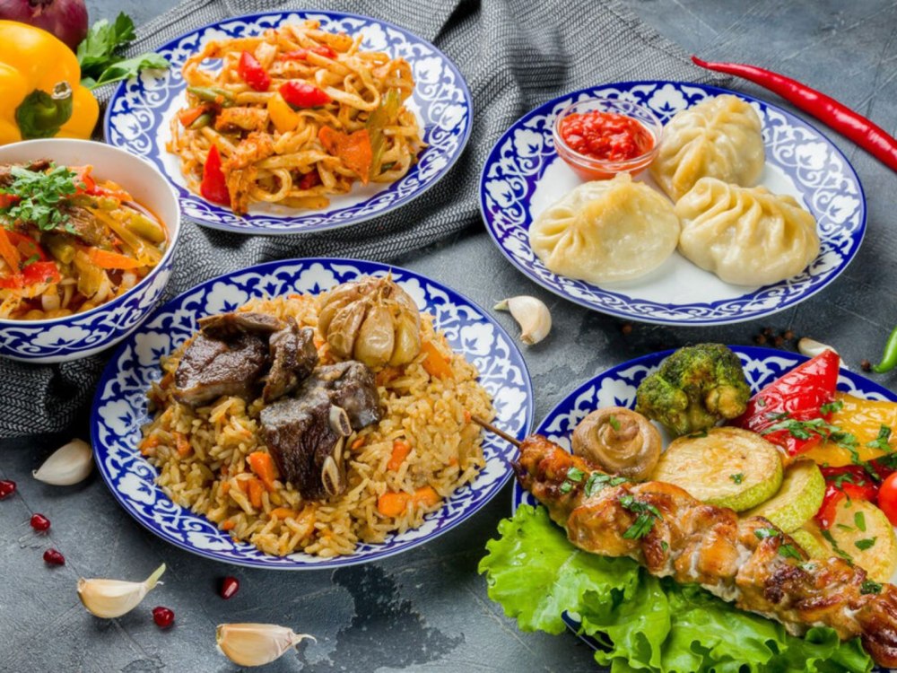 Узбекская кухня вывеска