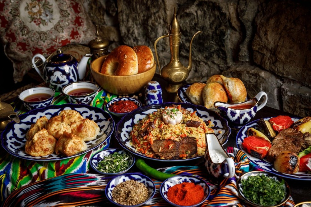 Восточная кухня реклама баннер