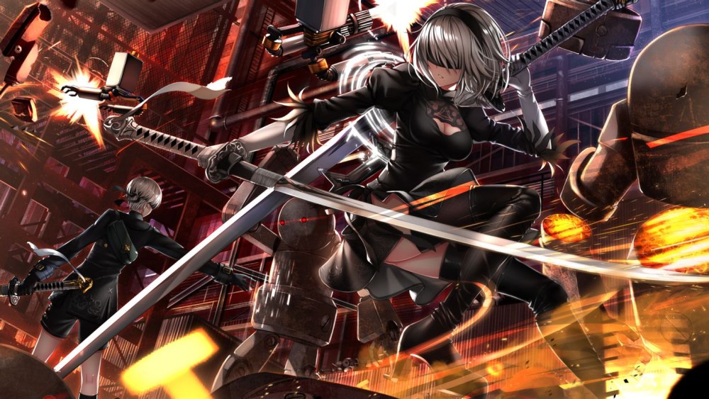 NIER Automata катана