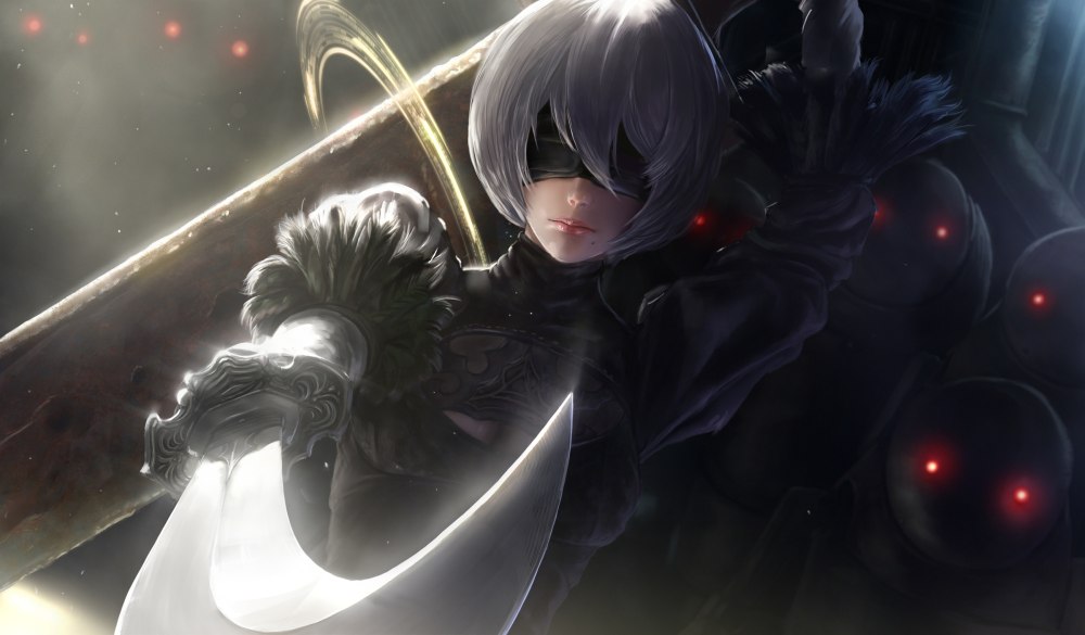 NIER Automata арт 4k
