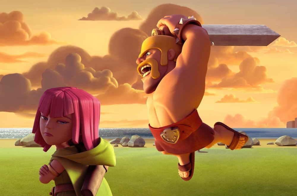 Лицо Варвара Clash of Clans