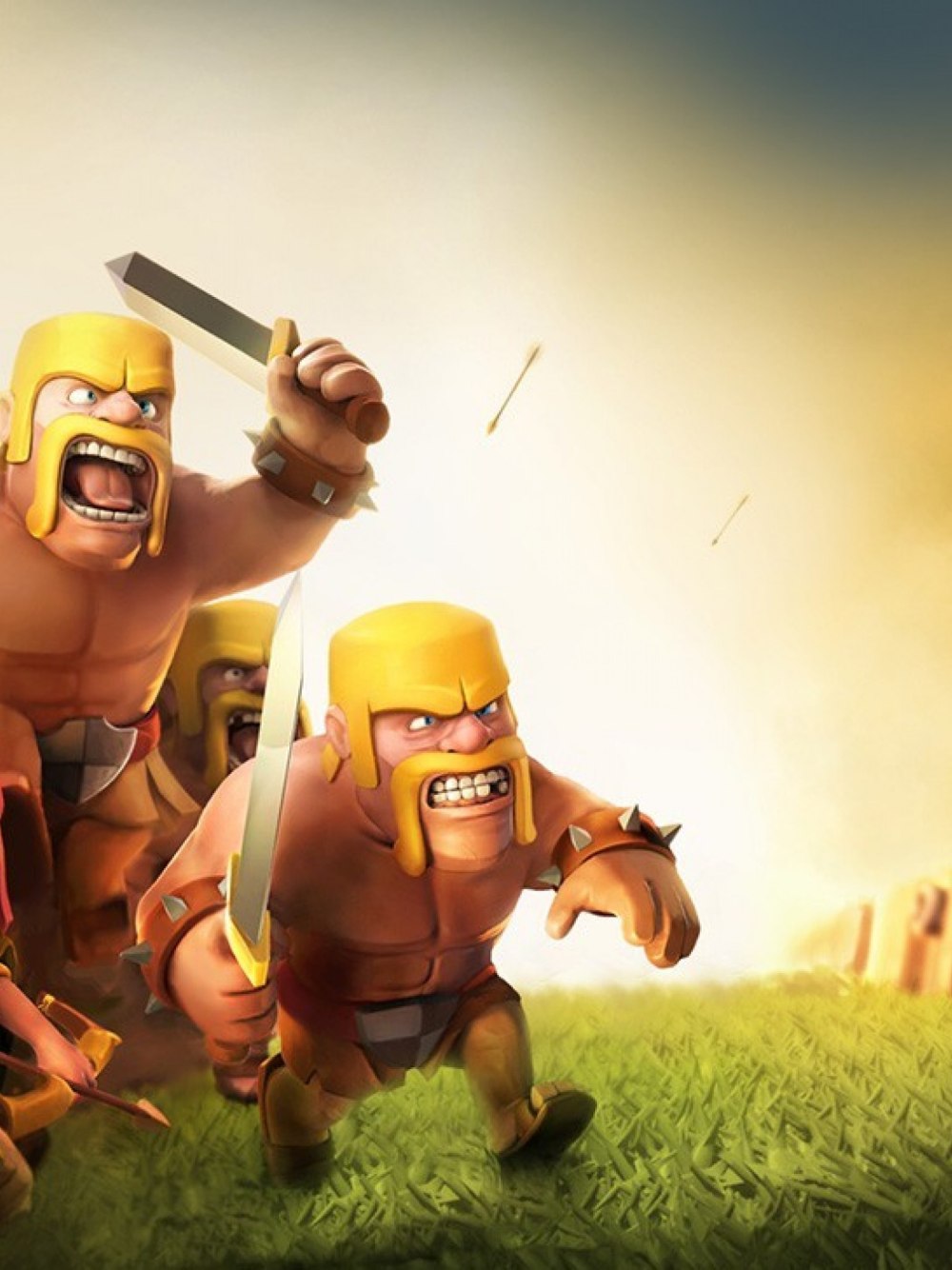 Король варваров из Clash of Clans