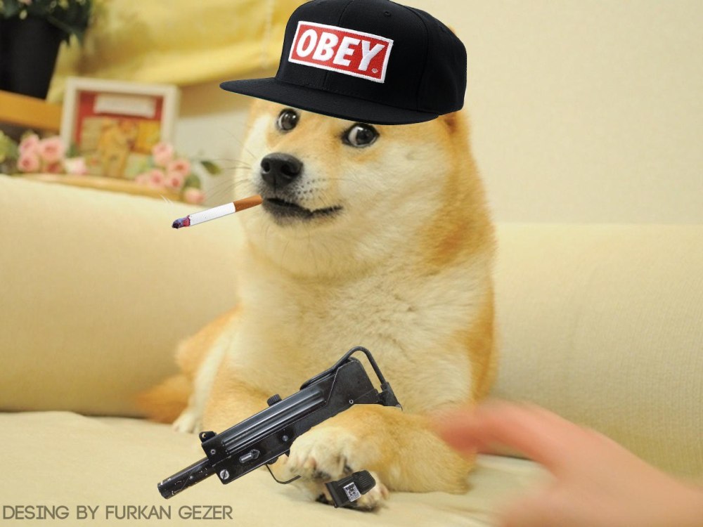 Собака с автоматом