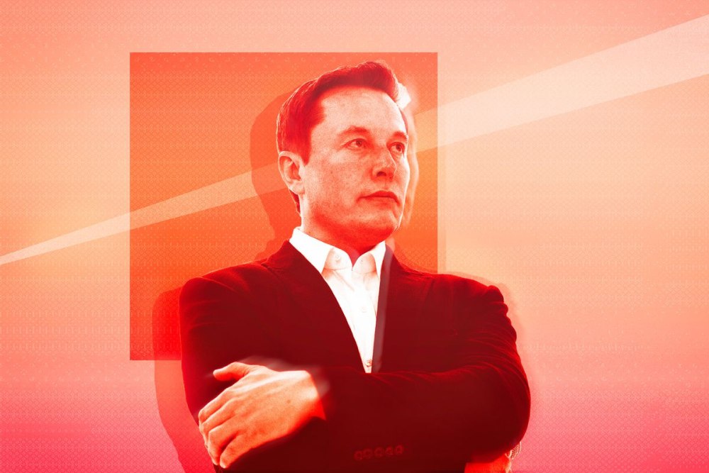 Elon Musk illustration