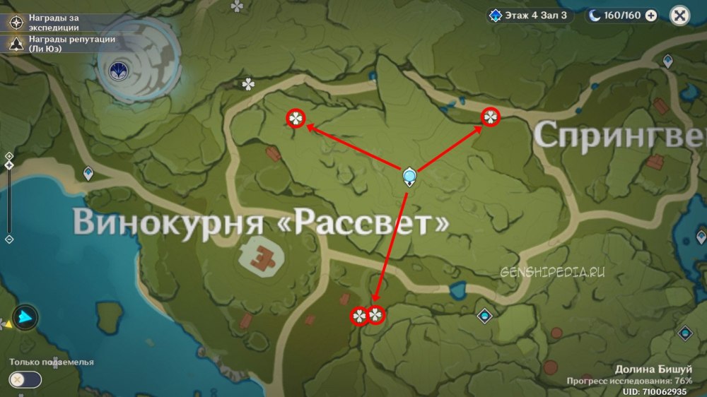 Зеленый луг с одуванчиками