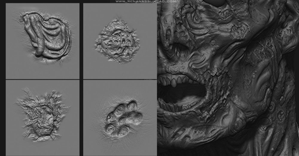 Skin Pore Alpha Zbrush