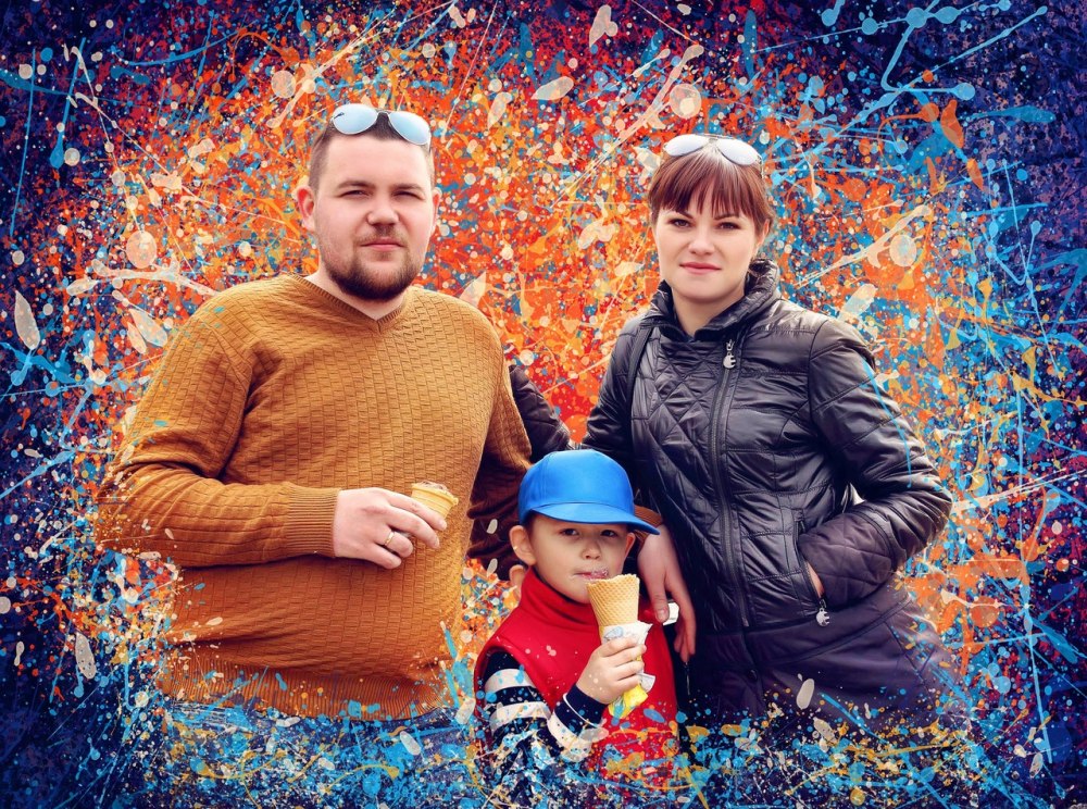 Семейный портрет Дрим арт