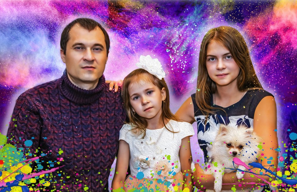 Свадебный холст Дрим арт