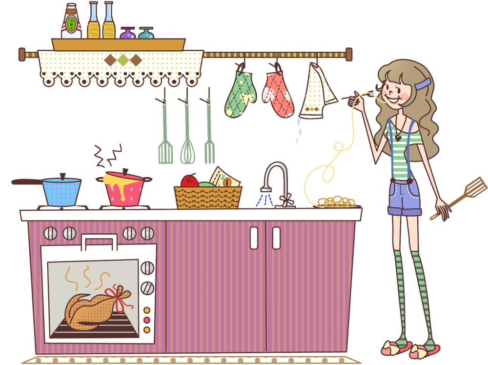Кухня рисунок