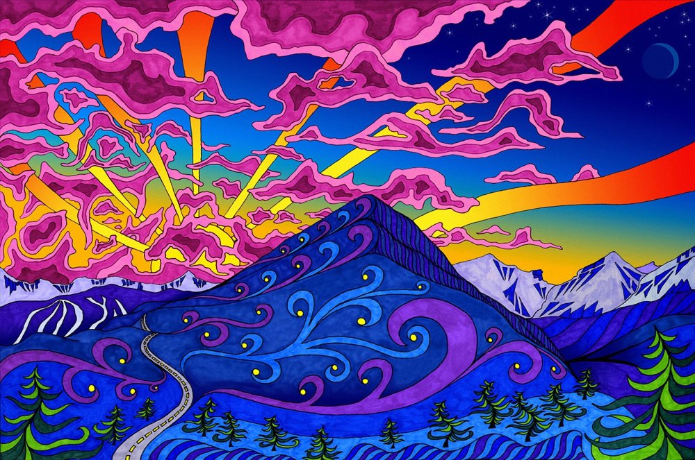 Акварельные рисунки