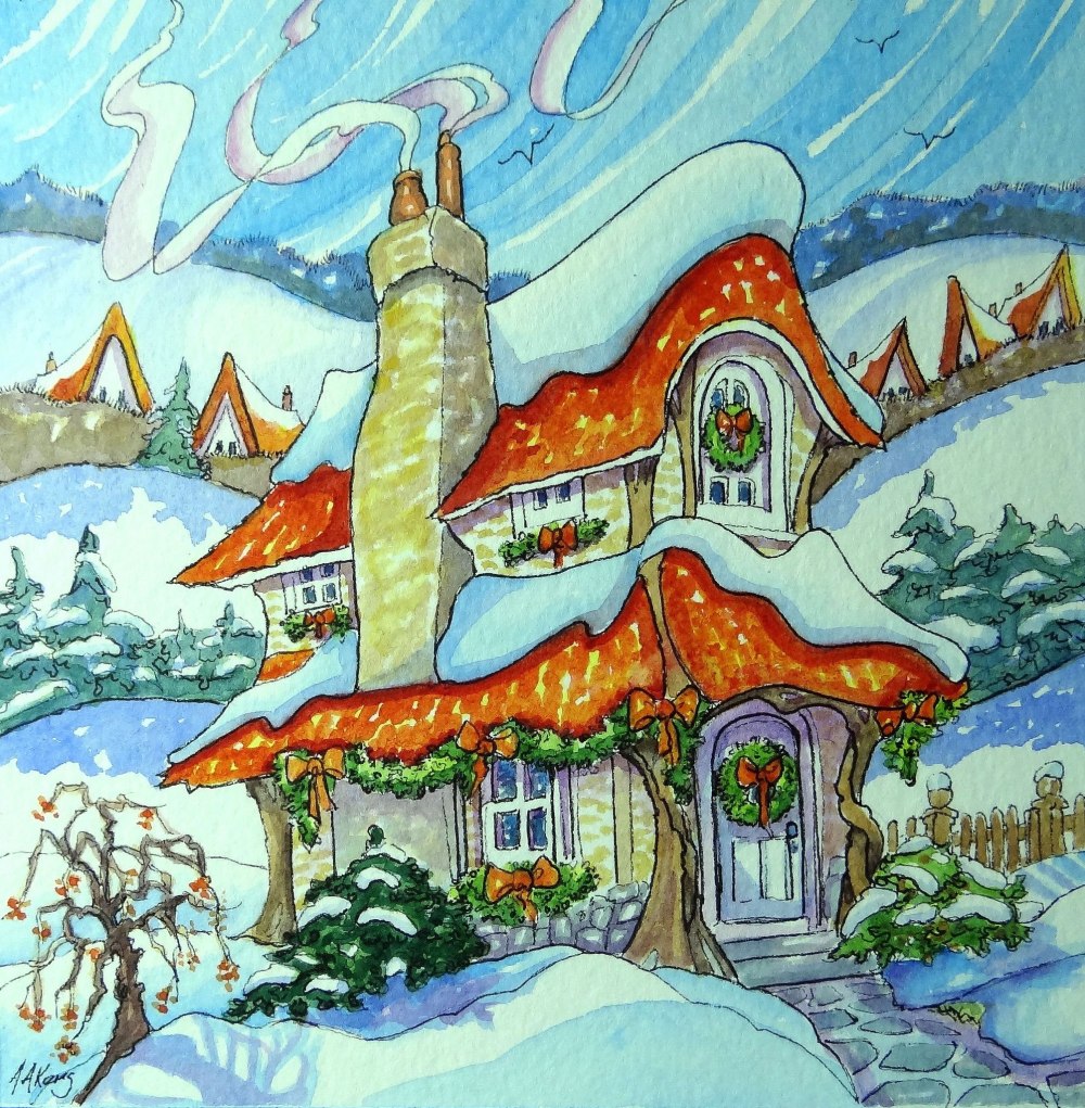 Идеи для рисования пейзажей