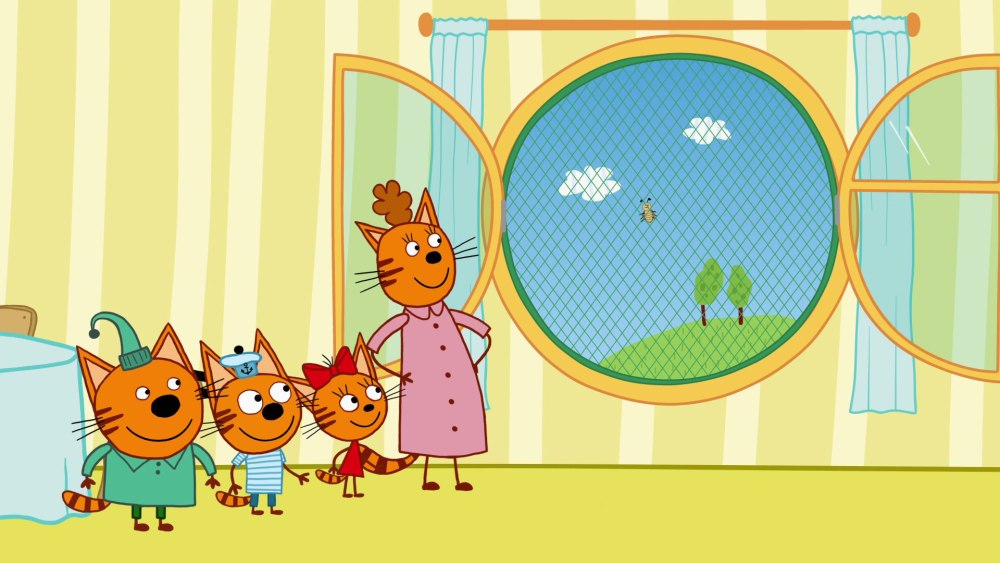 Мусти мультсериал три кота