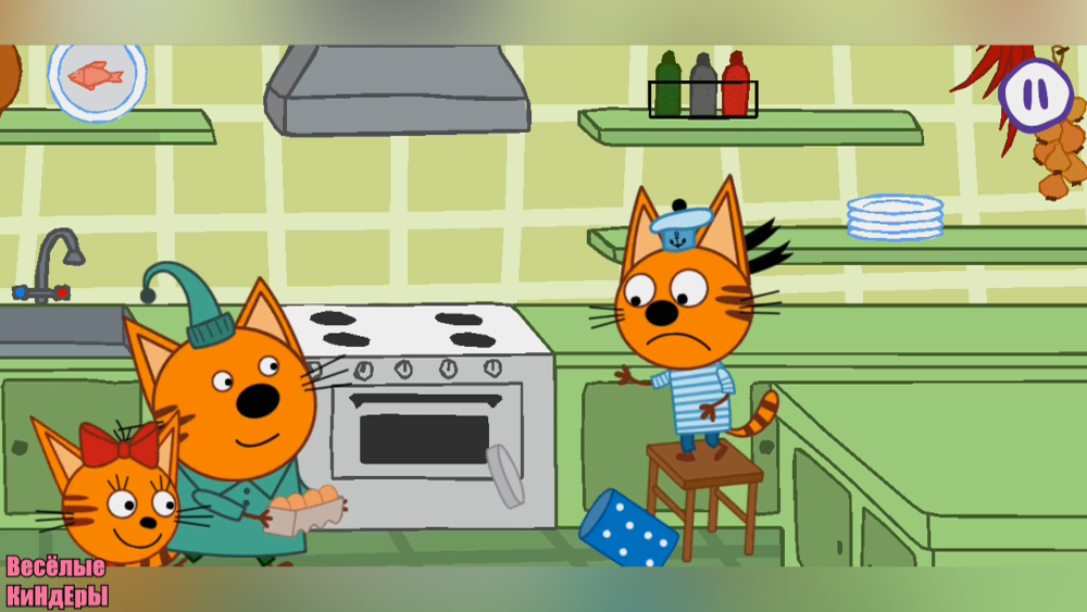 Игра Карамелька Коржик и компот