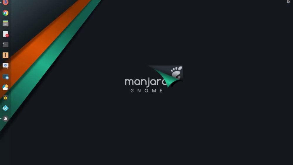Manjaro Gnome рабочий стол