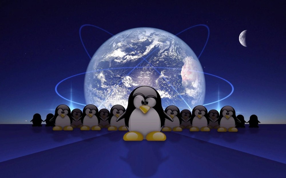 Linux заставка
