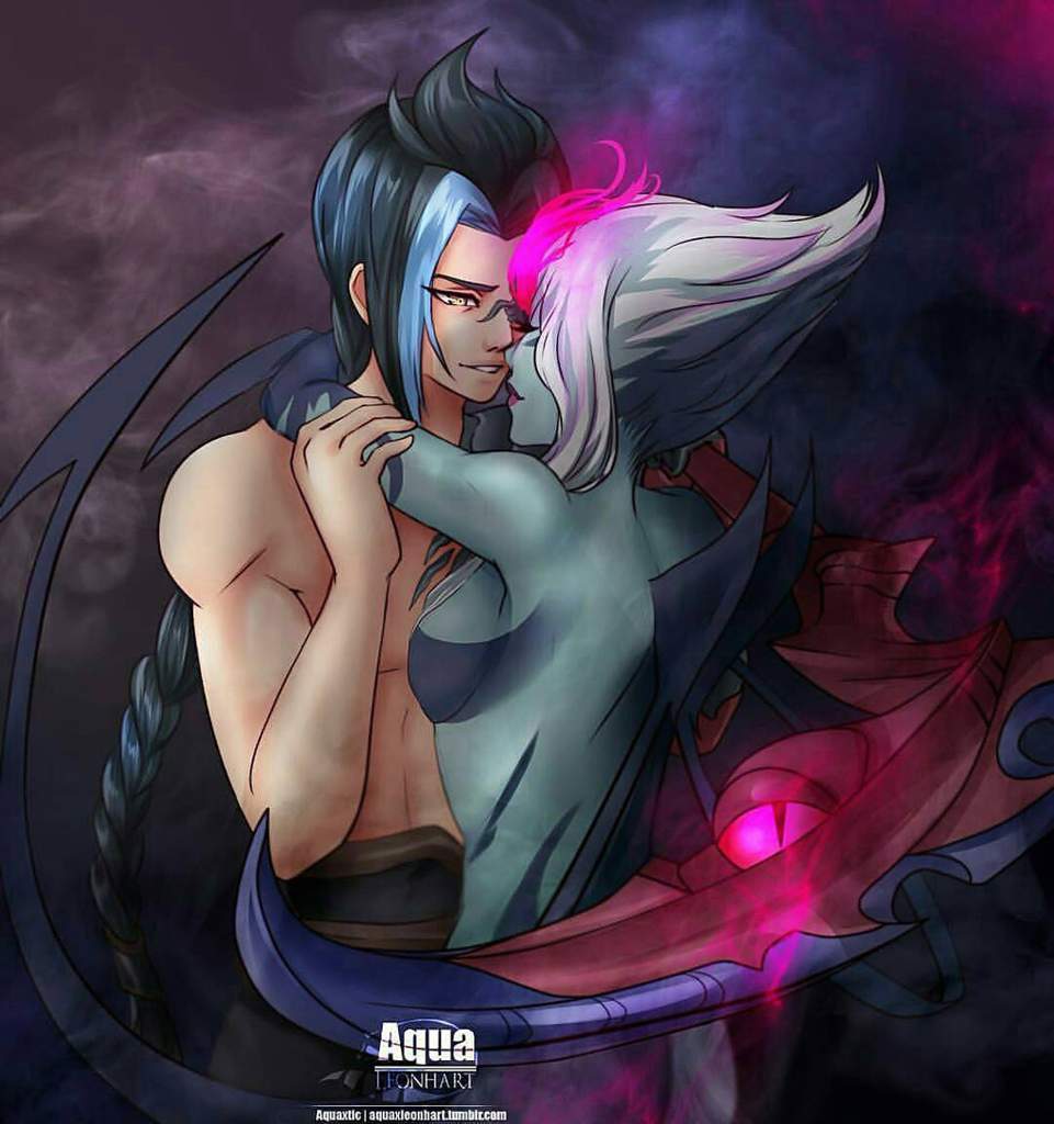 Kayn and ahri