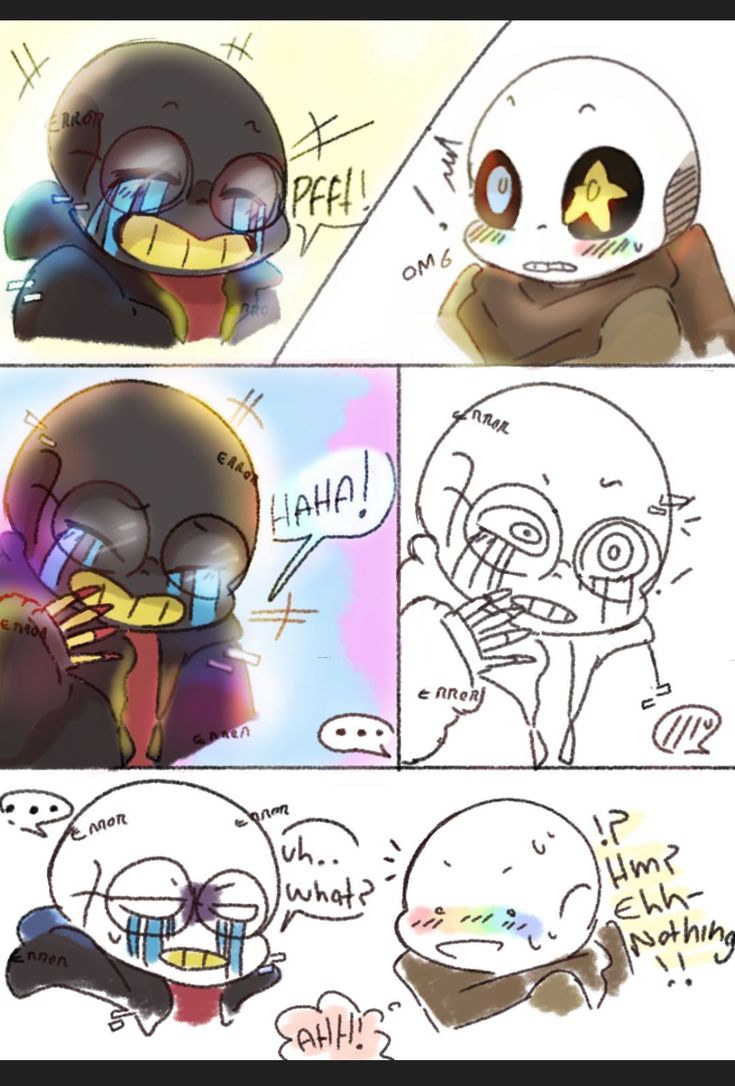 Комиксы Undertale ЭРРОРИНК