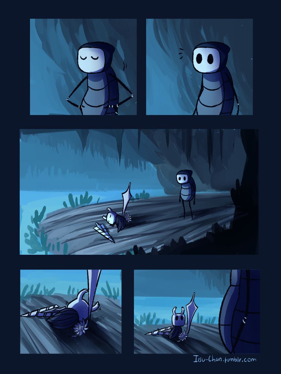 Hollow Knight Квиррелл и рыцарь
