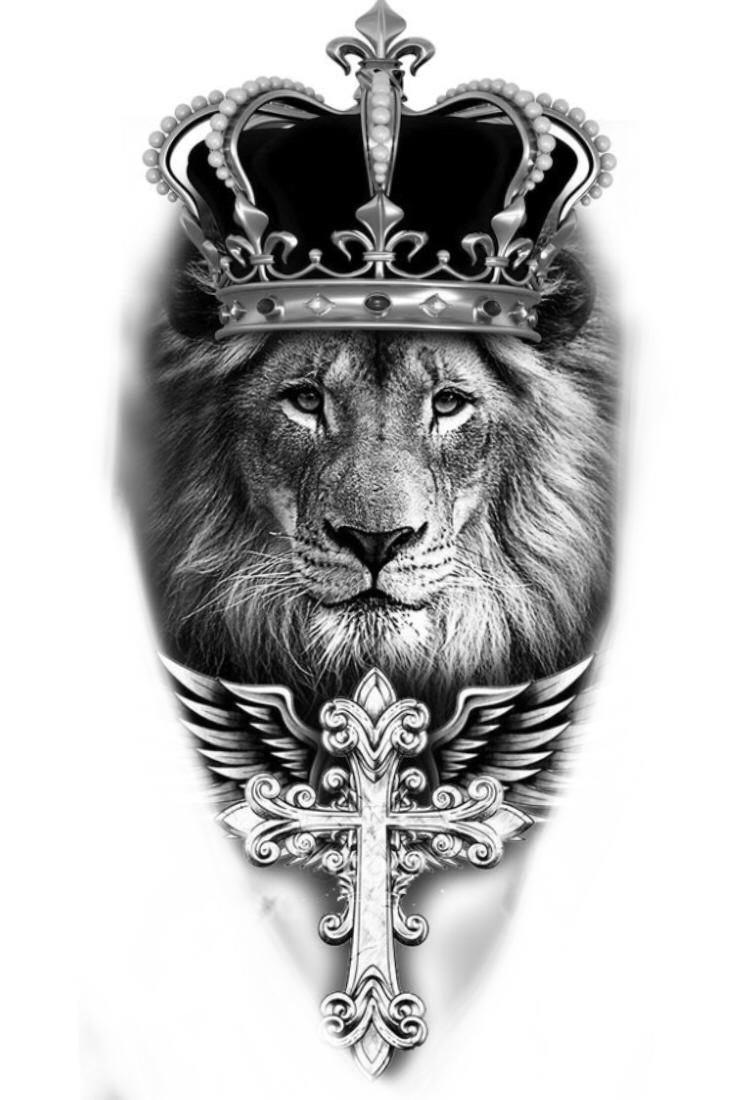 Lion with Crown c7802ъ