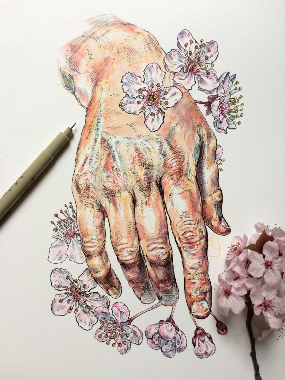 Рисунки для скетчбука девочки
