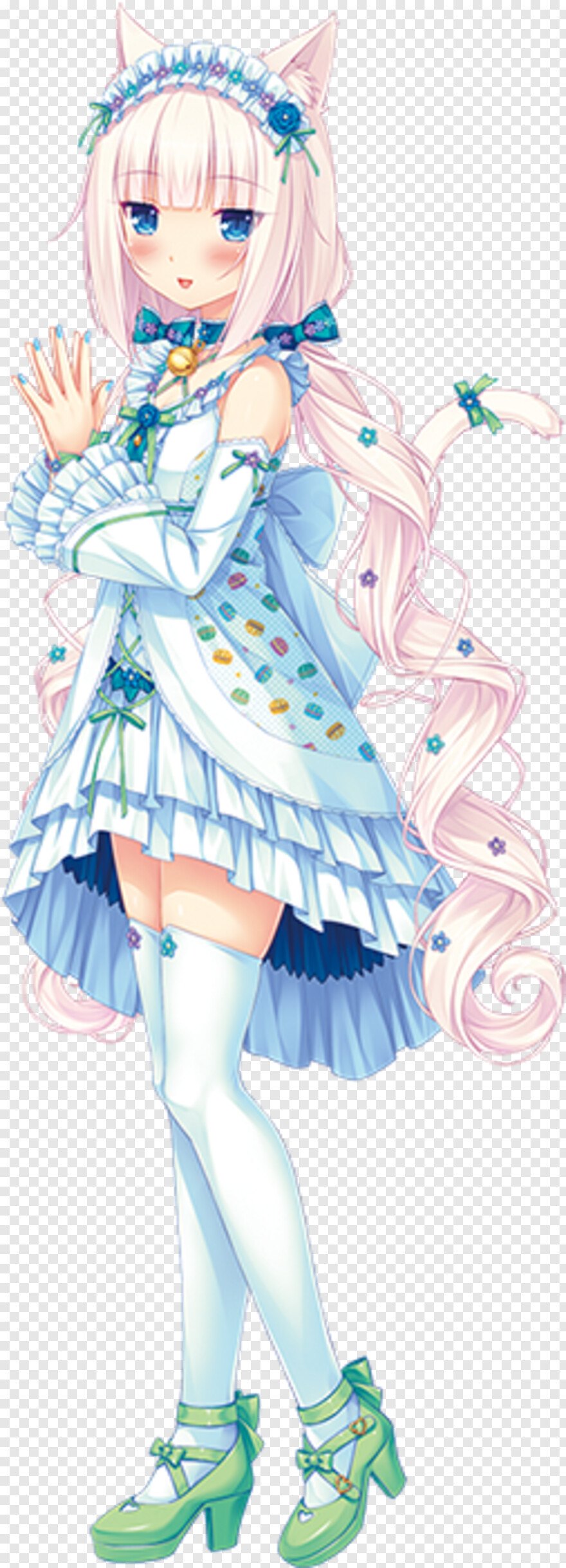 Ванилла Nekopara полный рост